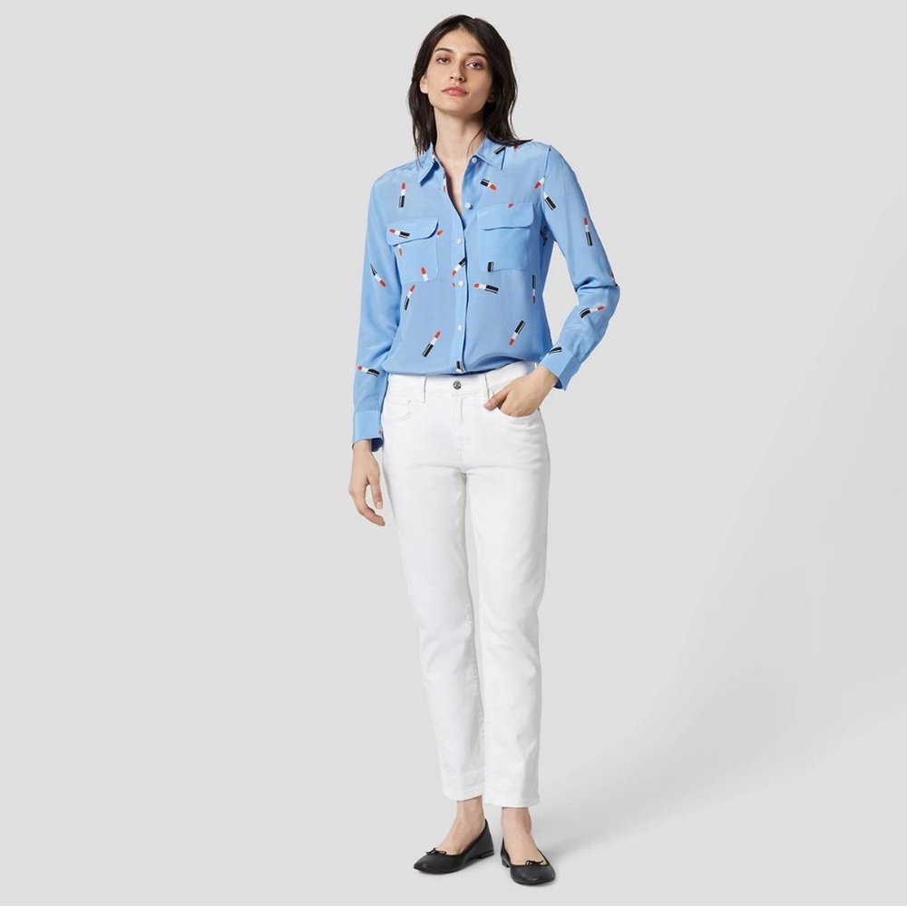 Slim Signature Silk Shirt